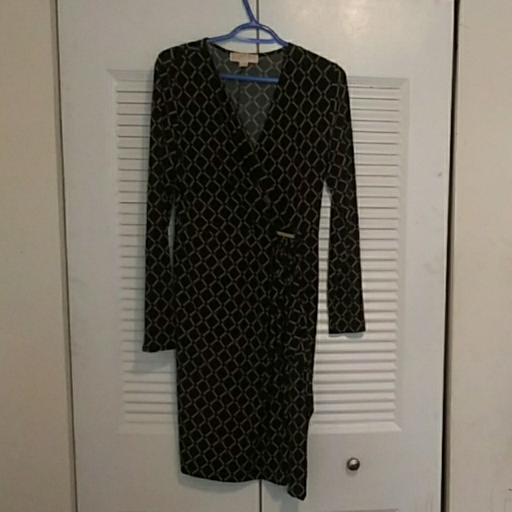Barely worn Michael Kors faux wrap dress